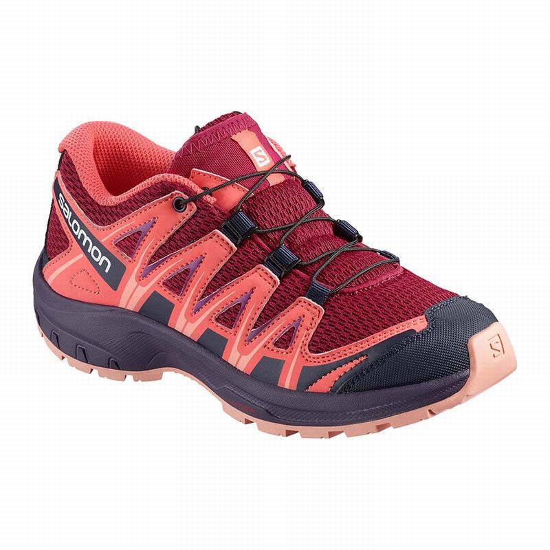 Zapatillas Trail Running Salomon Niños Rojas / Naranjas - Salomon Argentina XA PRO 3D J ,364709-ORK